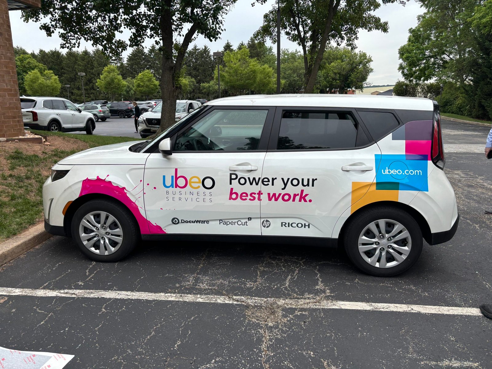 Completed branded environment by Color Chameleon