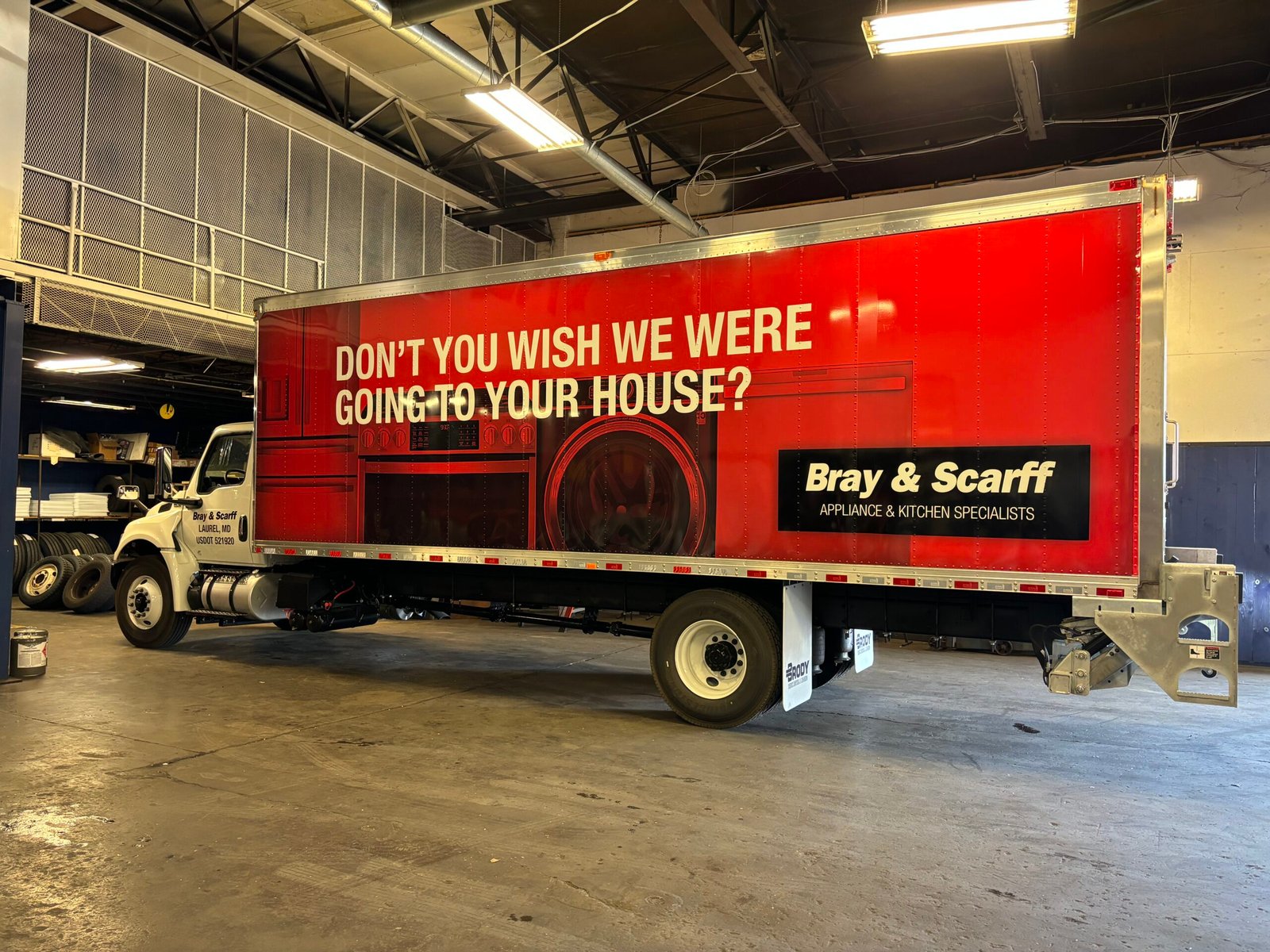 Branded trailer graphics